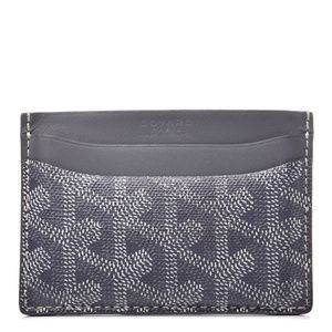 Goyard Grey Saint Sulpice card holder